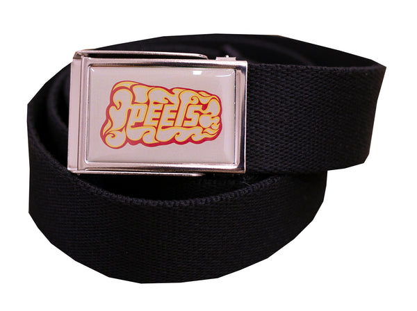 Peels Flame Logo Belt – Peels NYC
