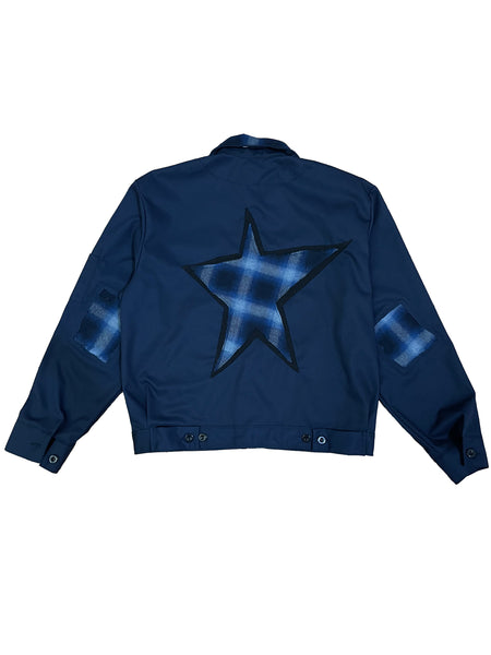 1/1 Plaid Star Jacket Size Medium