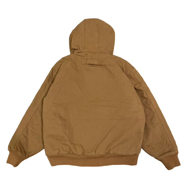 Beer Time Citybikeboys Heavy Canvas Work Jacket in Tan