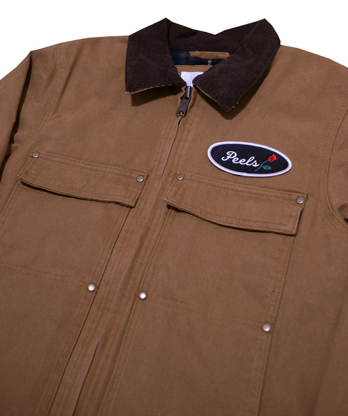 Peels  Heavy Brushed Canvas Chore Coat