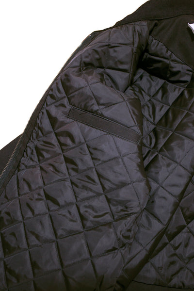 Heavy Canvas Jacket with Corduroy Collar (Diamond Stitched Lining)