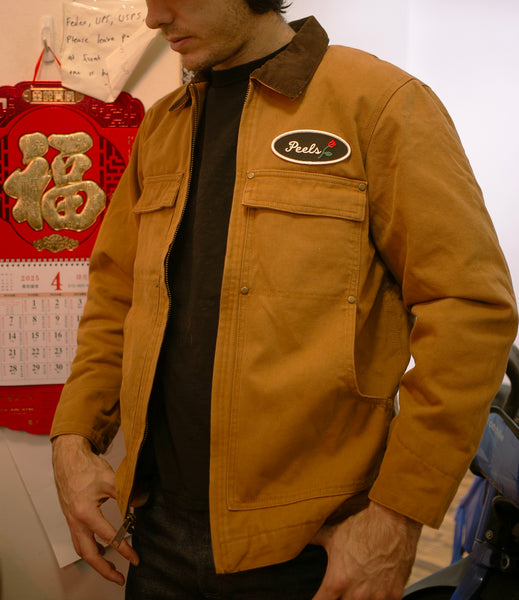 Peels  Heavy Brushed Canvas Chore Coat