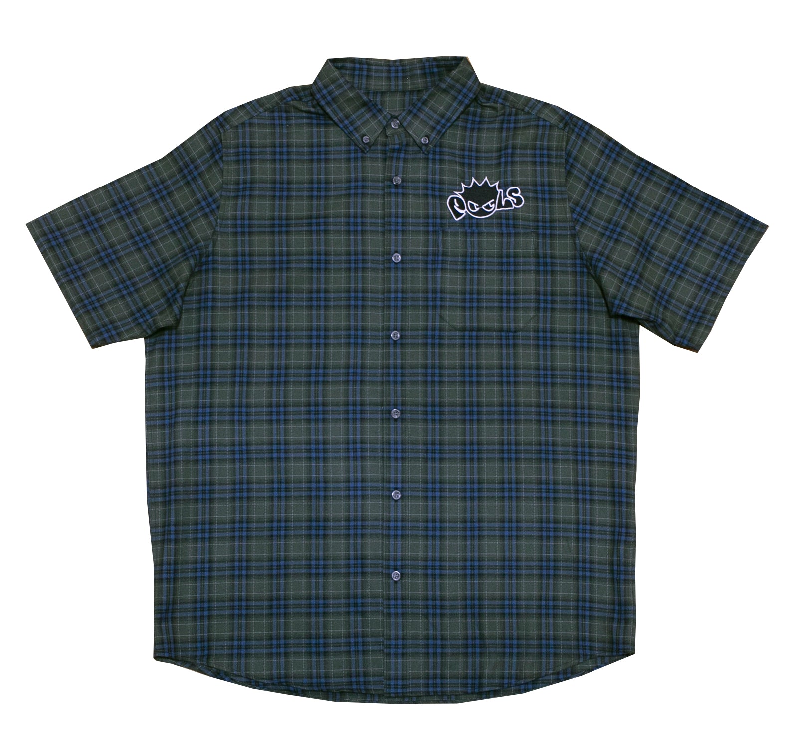 SS2025 Short Sleeve Flannel Green – Peels NYC
