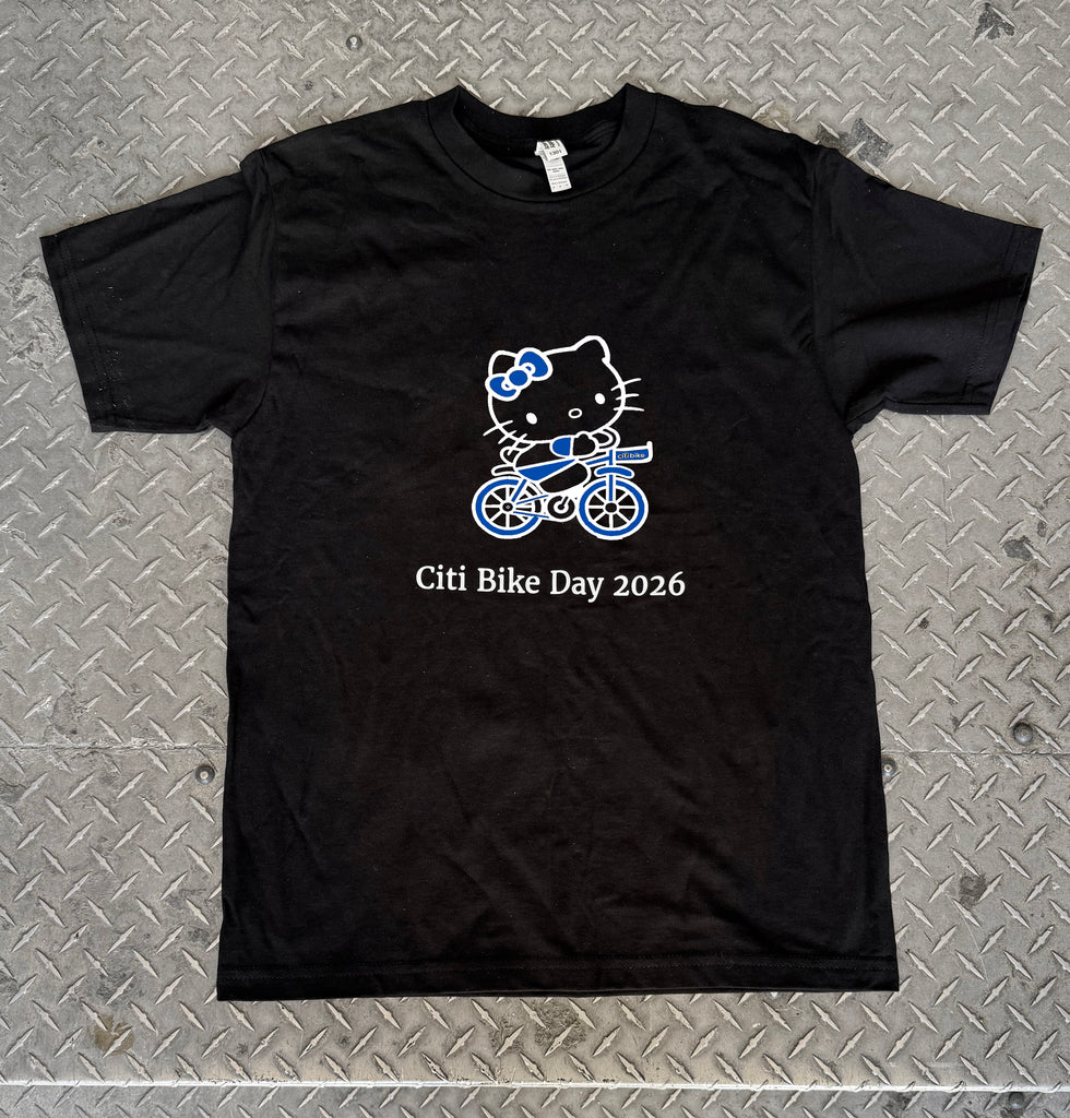 City Bike Day 2026 Cat Tee