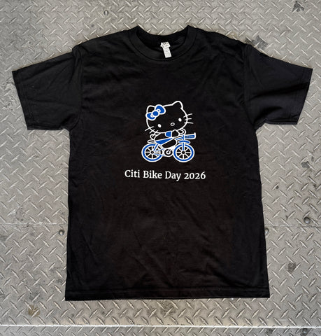 City Bike Day 2026 Cat Tee
