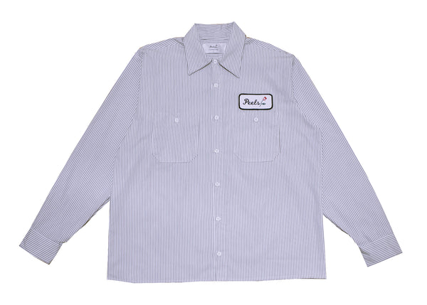 Peels Classic Longsleeve stripe Rose Patch