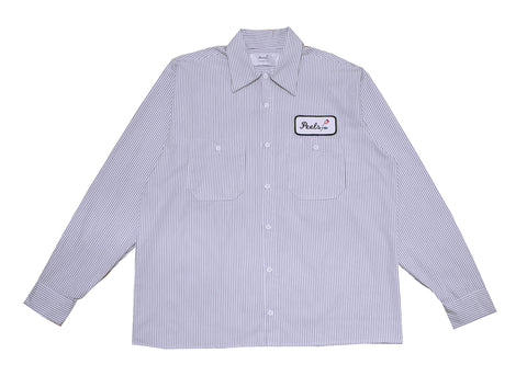 Peels Classic Longsleeve stripe Rose Patch