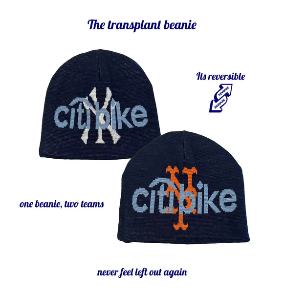 Yank/Met Transplant Reversible Beanie